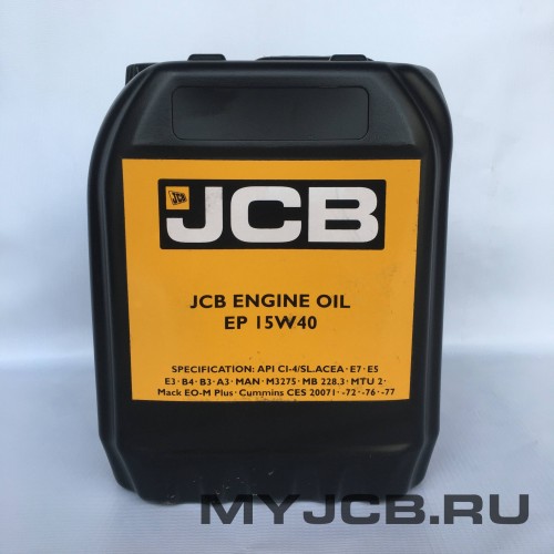 Масло моторное JCB 15W40 (канистра 20л)