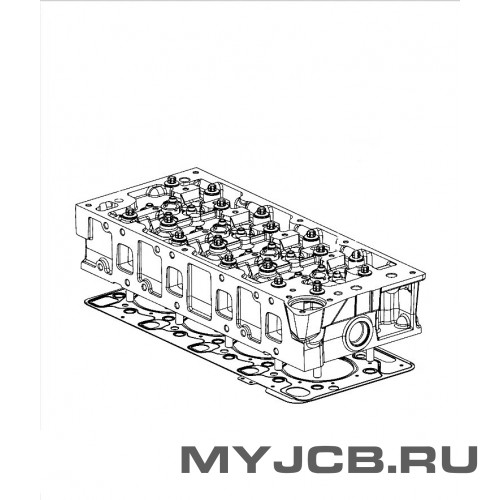 Прокладка головки блока цилиндров (аналог) JCB 320/02709